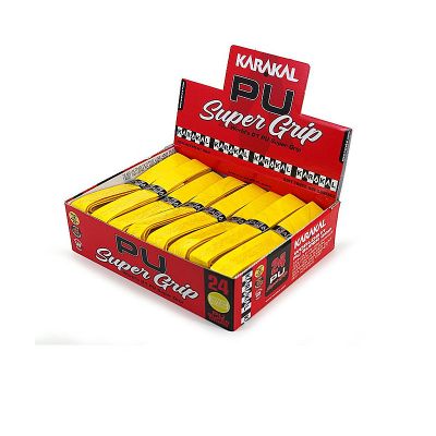 Karakal PU Supergrip geel 24x box