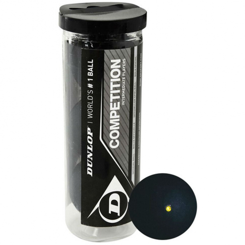 Dunlop Squashbal Competition (3 in Tube)