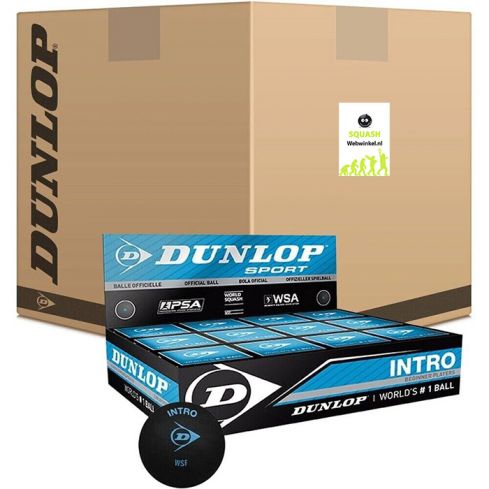 6x Dunlop Squashball Intro 12x