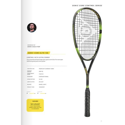 Dunlop Sonic Core Elite 135