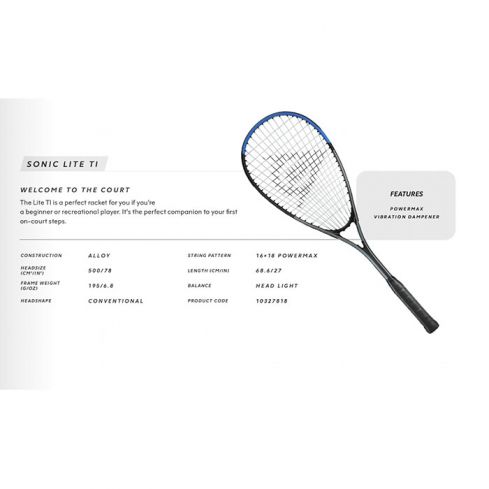 Dunlop Sonic Lite Ti Basic +