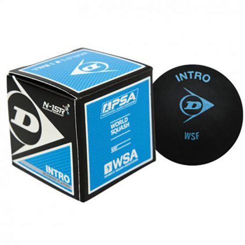 Dunlop Squashball (3x) Intro (blauwe stip)