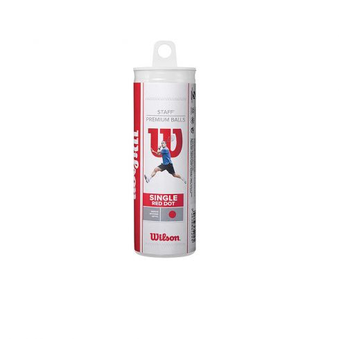 Wilson squashbal rode stip (3x tube)